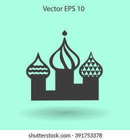 The three cathedral vector illustration