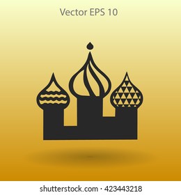 The three cathedral vector illustration