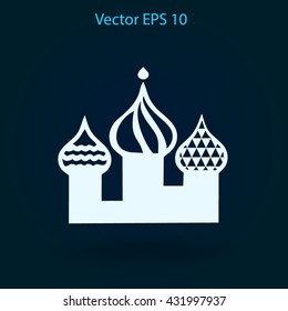 The three cathedral vector illustration