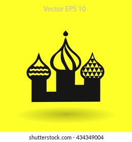 The three cathedral vector illustration