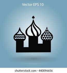 The three cathedral vector illustration