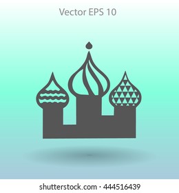 The three cathedral vector illustration