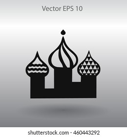 The three cathedral vector illustration