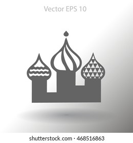 The three cathedral vector illustration