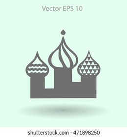 The three cathedral vector illustration