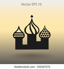 The three cathedral vector illustration