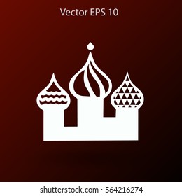 The three cathedral vector illustration