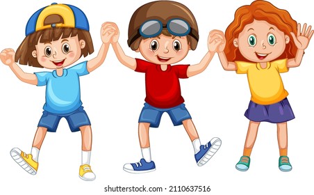 children hands clipart