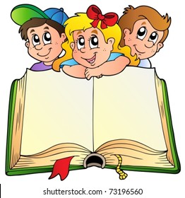 Open Book Clipart Hd Stock Images Shutterstock
