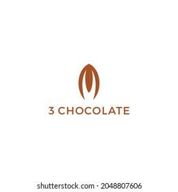 Three Chocolate Logo Simple
suitable forr food and drink logo