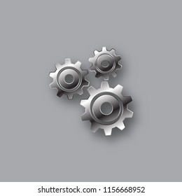 three chrome gear