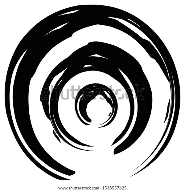 Three Circle Logo Black White Stock Vector (Royalty Free) 1538557625 ...