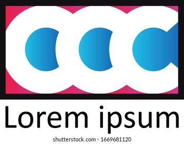 Three Circle Logo Vector Design