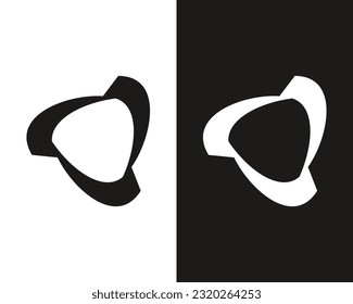 Ilustraciones de vectores de logotipo de tres círculos