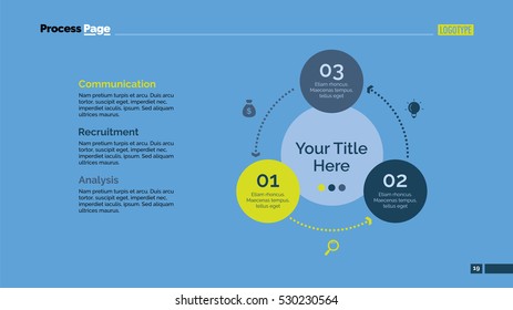 Three Circles Cycle Slide Template