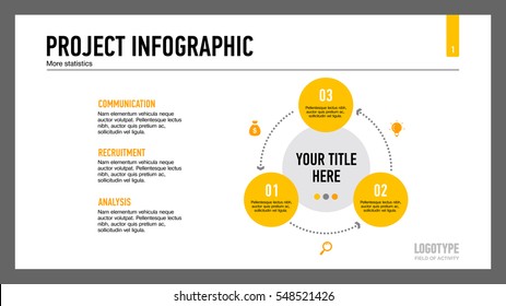 Three Circles Cycle Slide Template