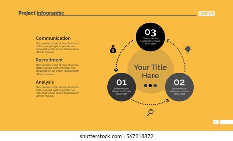 Three Circles Cycle Slide Template