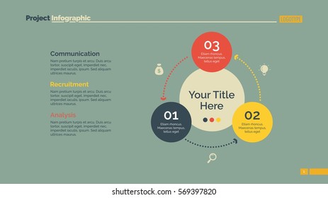 Three Circles Cycle Slide Template