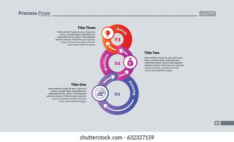 Three Circles Cycle Slide Template