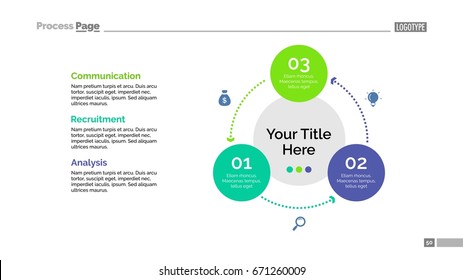 Three Circles Cycle Slide Template