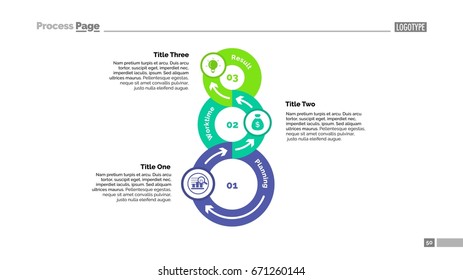 Three Circles Cycle Slide Template