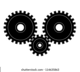 Three cogs.