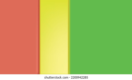 three color background red yellow green gradien colors quare background metal texture