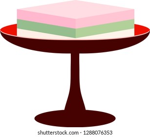 Three color Diamond shaped Rice cake for Hinamatsuri