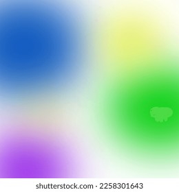 Three color gradient background vector image