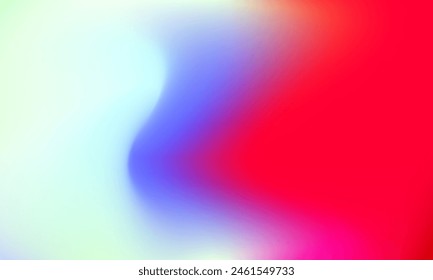 Three color soft gradient mesh background