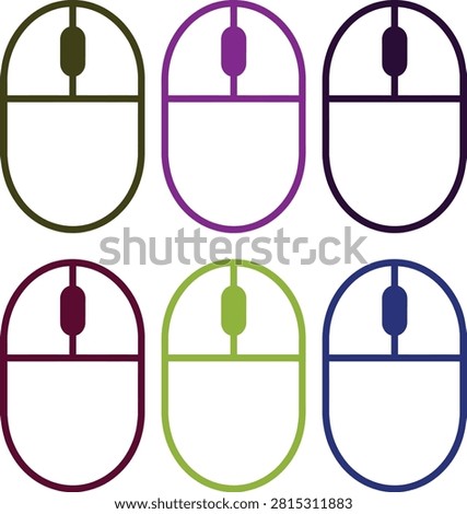 Three colored padlocks on metal rings in different colors