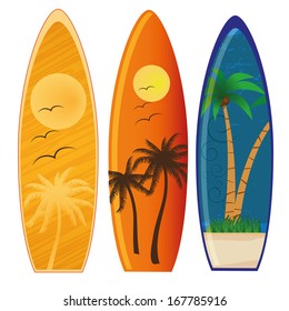Yellow Surfboard Stock Illustrations Images Vectors Shutterstock