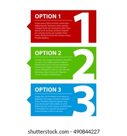 Three colorful options.