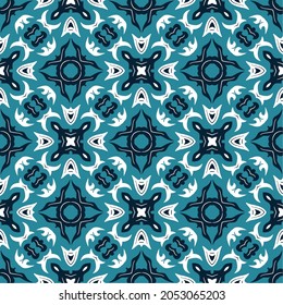 Forma ornamenta de tres colores. Fondo abstracto simple y sin inconvenientes
