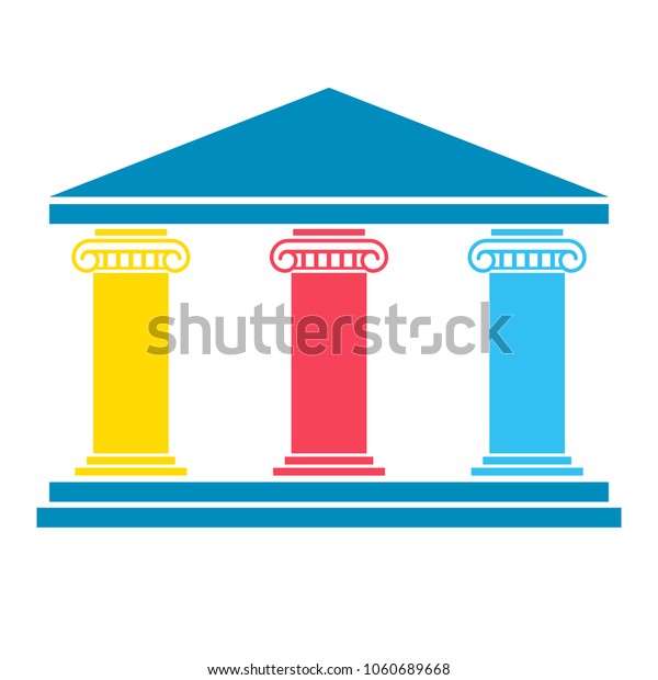 Three Column Diagram Clipart Image Isolated Stock Vector (Royalty Free ...