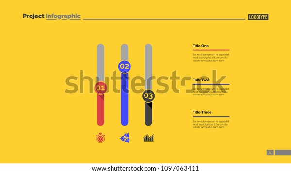 Three Column Chart Template