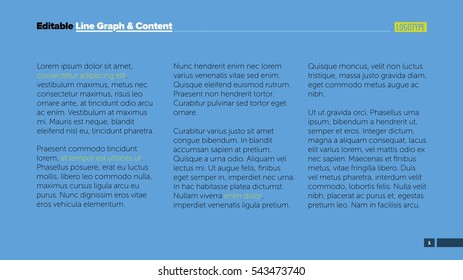 Three Columns Text Slide Template