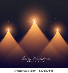 three creative christmas tree background for festival season