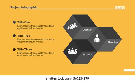 Three Cubes Diagram Slide Template