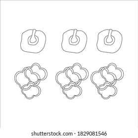 drei Pfeffer, Vektorsymbol