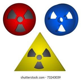 Three designs anti-radiation signals
