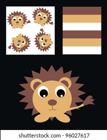 three different pattern