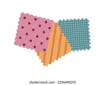 Gauze Fabric Patches Stock Vector by ©JessJagmin 51535553