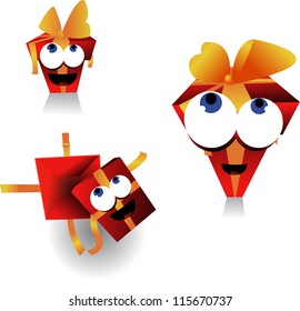 three different views of the same gift