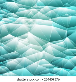 Three dimensional convex abstract background.