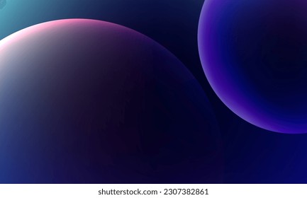 three dimensional earth dark blue and purple circle background
