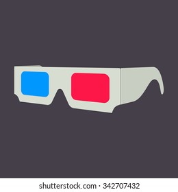 three dimensional glasses