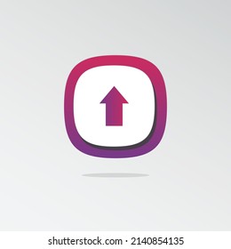 Three dimensional icon design vector Illustrations. Icons web, logo, button. Concept for favicon, app icon, web banner, logos.