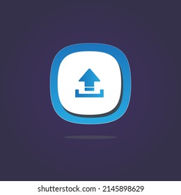 Three dimensional icon design vector Illustrations. Icons web, logo, button. Concept for favicon, app icon, web banner, logos.