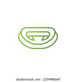 three dimensional logo simple symbol for gamers